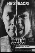 Постер Невероятный Халк: Возвращение (1988)